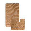 Набор ковриков  MAXIMUS SYMPHONY 50X80 40X50-2546-L.BROWN-SYMPHONY (50X80 40X50-2546-L.BROWN-SYMPHONY) 