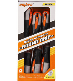 Набор отверток ROUND GRIP (6 предметов) Ombra 975006