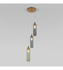 Подвесной светильник Eurosvet 50252/3 латунь