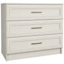 Комод с 3-мя ящиками Принцесса ЦРК.ПРН.04 (анкор белый) (ЦРК.ПРН.04 б) 