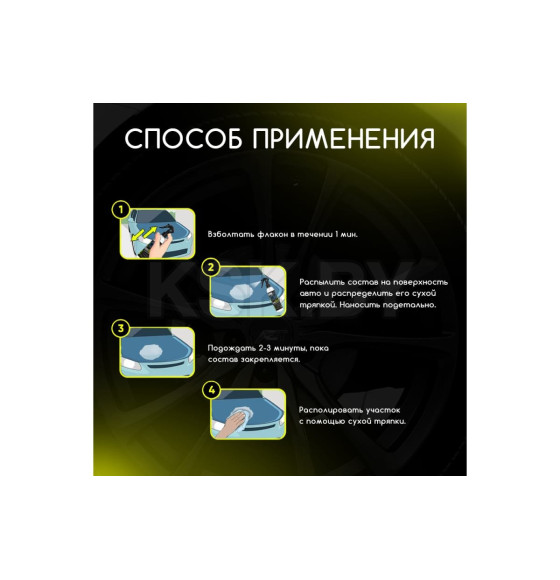 Полироль для кузова Defender Auto Nano Spray 250 мл.