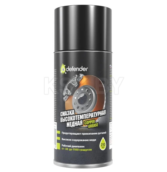 Смазка медная высокотемпературная Defender Copper Grease 210мл.