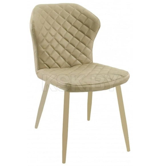Стул DikLine 239М кож/зам BEIGE, ножки BEIGE ДИК (00-00063465) 