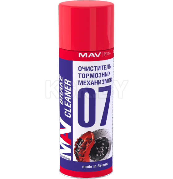 Очиститель тормозных механизмов MAV Brake cleaner 650мл.