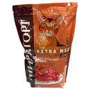 Корм сухой "МИРАТОРГ Extra Meat" для домашних кошек старше 1 года,с говядиной, Black Angus, 0,4 кг (1010024149) 