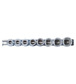 Набор торцевых головок 1/2", шестигранные, 3/8"-7/8" (8 предметов) KING TONY 4510SR