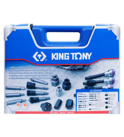 Набор специальных головок для ремонта генератора (22 предмета) KING TONY 9DA022