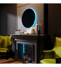 Зеркало с подсветкой Silver Mirrors.Саванна RGB Led 770мм (SMART-управление)