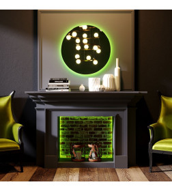Зеркало с подсветкой Silver Mirrors.Саванна RGB Led 770мм (SMART-управление)