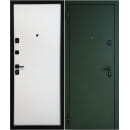 Дверь входная "TR3" Грин/Белый (левая) 860х2050 мм