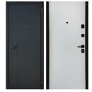 Дверь входная "TR6" Черный кварц/Белый (правая) 960х2050 мм