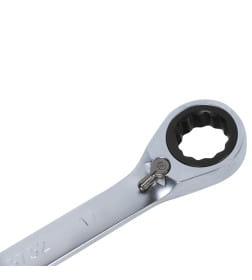 Ключ комбинированный трещоточный с флажковым переключением 17 мм KING TONY 373217M