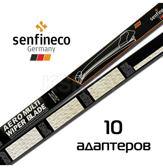 Щетка стеклоочистителя бескаркасная Senfineco FT-EWR 16