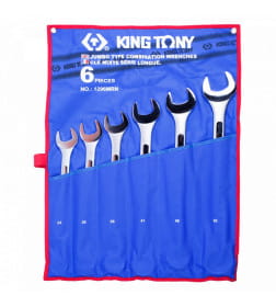 Набор ключей комбинированных 34-50 мм (6 предметов) KING TONY 1296MRN