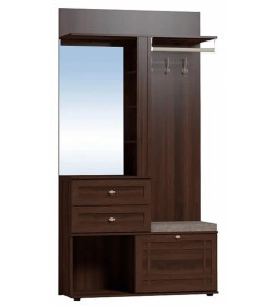 Прихожая Sherlock 70 (орех шоколад) Глазовская мебельная фабрика