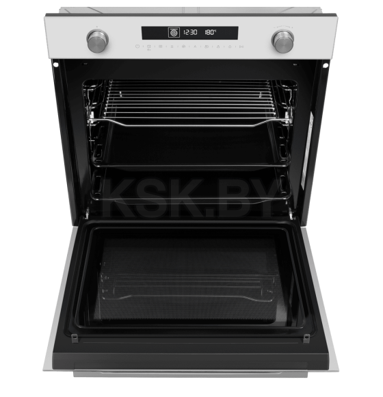 Шкаф духовой электрический с СВЧ MAUNFELD MEOR7217DMW (КА-00016931) 