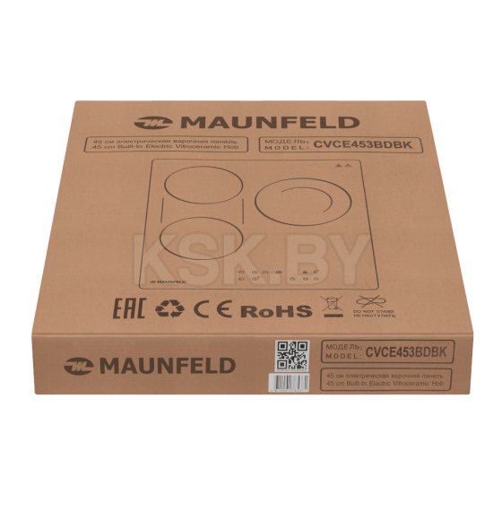 Панель варочная электрическая MAUNFELD CVCE453BDBK (КА-00017385) 