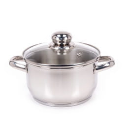 Кастрюля 3,4 л из коррозионностойкой стали, FH-219-20