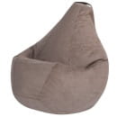 Кресло Мешок Бежевый Велюр 2XL DreamBags (5022631) 