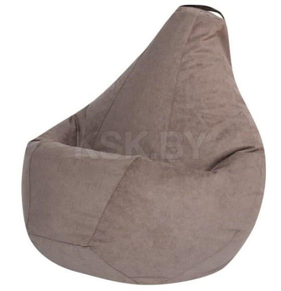 Кресло Мешок Бежевый Велюр 2XL DreamBags (5022631) 