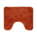 Коврик для ванной/сан.узла комнаты текстильный. BANYOLIN U-type терракотовый, 50х60 см