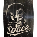 Штора для ванной без колец Tropikhome 180х200 SPACE (SPACE) 
