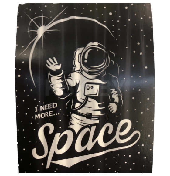 Штора для ванной без колец Tropikhome 180х200 SPACE (SPACE) 