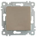 Выключатель 1-кл, пруж. зажимы, антрацит Rita Mutlusan (2200-401-0186) 