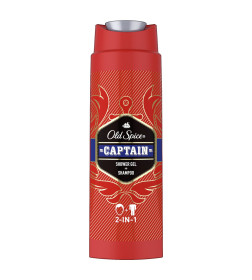 Гель для душа+шампунь Old Spice Captain 2в1 250мл