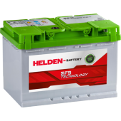 Аккумулятор HELDEN EFB 12V L3 72Ah 650A R+