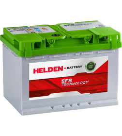 Аккумулятор HELDEN EFB 12V L3 72Ah 650A R+