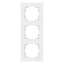 Рамка 3 поста, вертикальный монтаж, белый Rita, Mutlusan (2220-800-2301) 