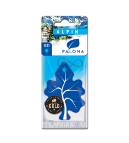 Ароматизатор Paloma Gold Airfreshener ALPIN