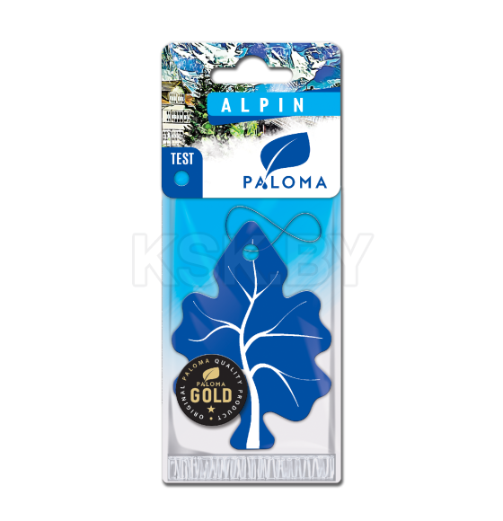 Ароматизатор Paloma Gold Airfreshener ALPIN (5997270799305) 