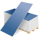 Плита гипсовая, строительная "Волма-СИЛА" Тип-DFH3IR. 2500х1200х12,5 (3м2).