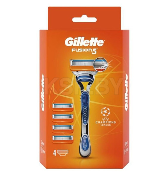 Бритва Gillette Fusion с 1 сменной кассетой + 3 кассеты (8841)
