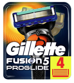 Кассеты Gillette FUSION ProGlide  4шт