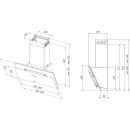 Кухонная вытяжка Akpo Juno 60 wk-11 чёрный