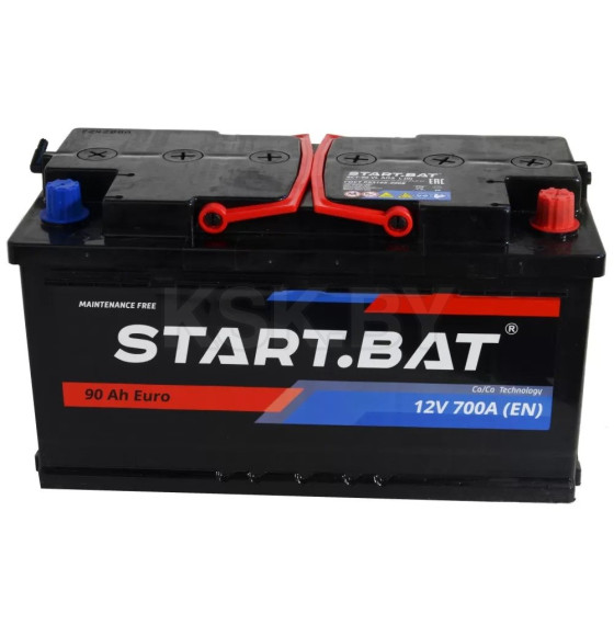 Аккумулятор автомобильный START.BAT  6СТ- 90 VLR Euro (590120024) 