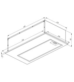 Кухонная вытяжка Akpo Mio 60 wk-12 белая