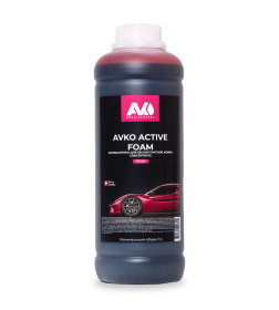 Автошампунь для бесконтактной мойки AVKO ACTIVE FOAM PINK 1л.