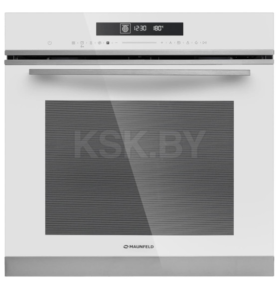 Шкаф духовой электрический с СВЧ MAUNFELD MEOR7217SMW (КА-00016933) 