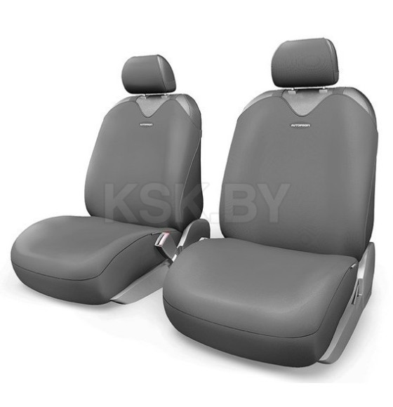 Чехлы на сиденье R-1 SPORT PLUS R-902P DARK GREY (майка) (9 предметов) AUTOPROFI (R-902P D.GY) 