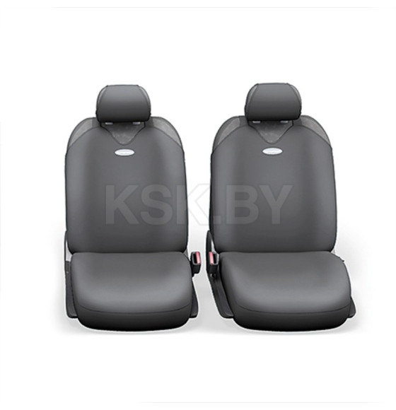 Чехлы на сиденье R-1 SPORT PLUS R-902P DARK GREY (майка) (9 предметов) AUTOPROFI (R-902P D.GY) 