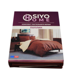 Комплект постельного белья Osiyo Home Tex Евро-1, поплин 52048-107