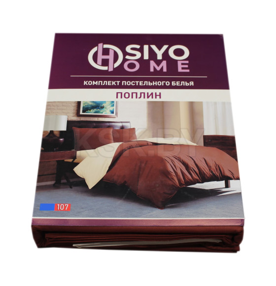 Комплект постельного белья Osiyo Home Tex Евро-1, поплин 52048-107 (52048-107) 