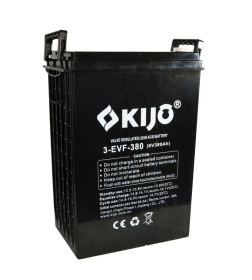 Аккумулятор автомобильный Kijo 6V 3-EVF-380Ah (M8+DIN)