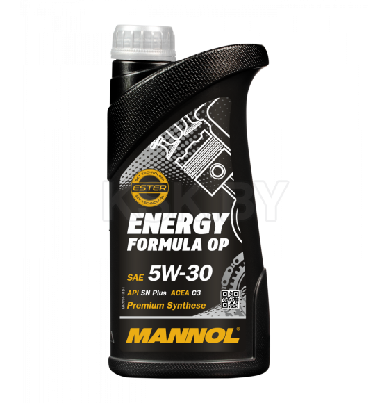 Моторное масло Mannol 7701 Energy Formula OP SAE 5W-30 API SN 1л. (MN7701-1) 