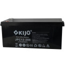 Аккумулятор автомобильный Kijo JPC 12V 200Ah (carbon)  (M8) (JPC 12-200) 