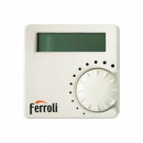 Проводной недельный регулятор температуры HRT177WS Ferroli  (46361210) 